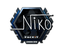 Sticker | niko (Foil)  | London 2018