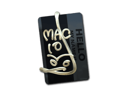 Hello MAC-10 (Gold)