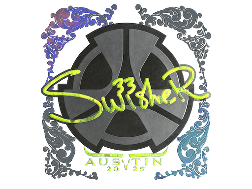 Sticker | Swisher (Holo) | Austin 2025