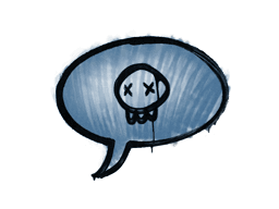 Sealed Graffiti | Death Sentence (Monarch Blue)