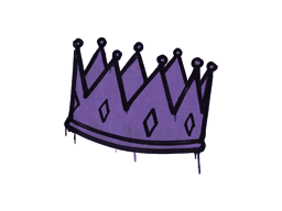 Sealed Graffiti | King Me (Monster Purple)