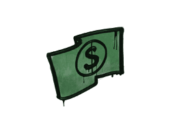 Sealed Graffiti | Keep the Change (Jungle Green)