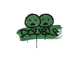 Sealed Graffiti | Double (Jungle Green)