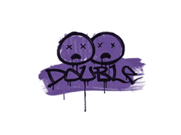 Sealed Graffiti | Double (Monster Purple)