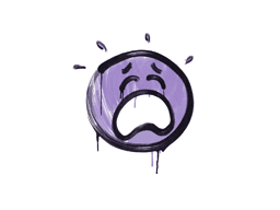 Sealed Graffiti | QQ (Violent Violet)