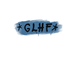 Sealed Graffiti | GLHF (Monarch Blue)