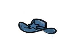 Sealed Graffiti | Sheriff (Monarch Blue)