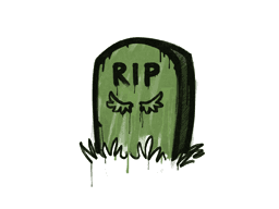 Sealed Graffiti | Tombstone (Battle Green)