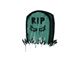 Sealed Graffiti | Tombstone (Frog Green)