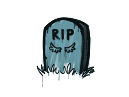 Sealed Graffiti | Tombstone (Wire Blue)