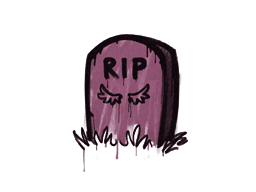 Sealed Graffiti | Tombstone (Princess Pink)