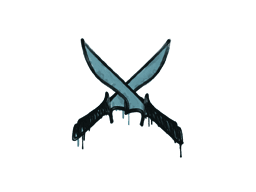 Sealed Graffiti | X-Knives (Wire Blue)