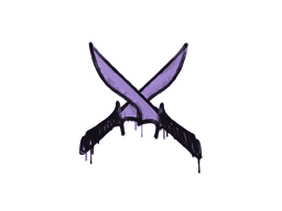 Sealed Graffiti | X-Knives (Violent Violet)