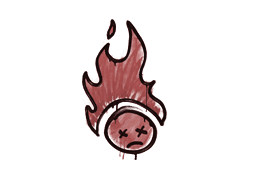 Sealed Graffiti | Toasted (Blood Red)