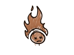 Sealed Graffiti | Toasted (Tiger Orange)