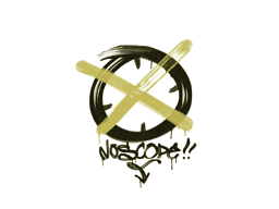 Sealed Graffiti | Noscope (Tracer Yellow)