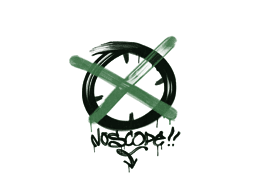 Sealed Graffiti | Noscope (Jungle Green)