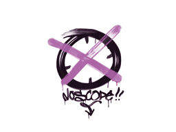 Sealed Graffiti | Noscope (Bazooka Pink)