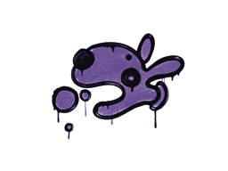 Sealed Graffiti | Popdog (Monster Purple)