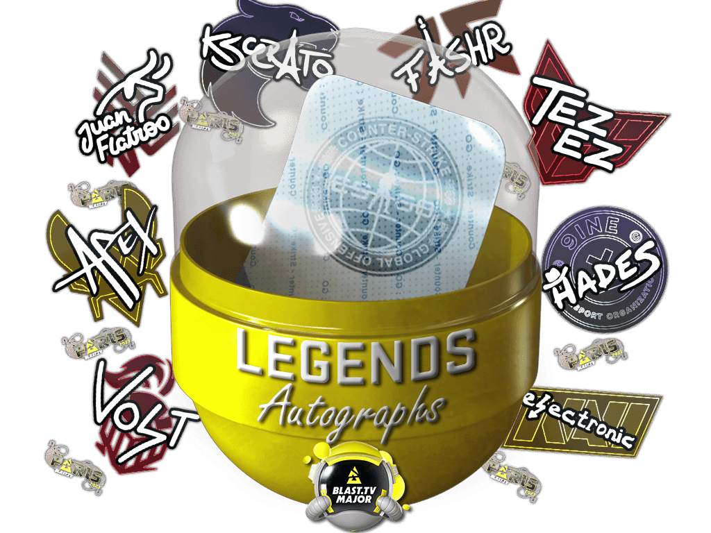 Paris 2023 Legends Autograph Capsule