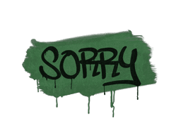 Sealed Graffiti | Sorry (Jungle Green)