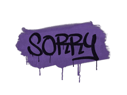 Sealed Graffiti | Sorry (Monster Purple)
