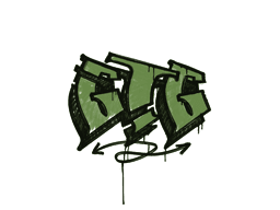 Sealed Graffiti | GTG (Battle Green)
