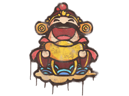 Sealed Graffiti | God of Fortune