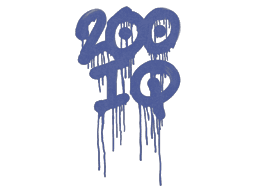 Sealed Graffiti | 200 IQ (SWAT Blue)