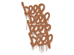 Sealed Graffiti | BEEP (Tiger Orange)