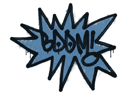 Sealed Graffiti | BOOM (Monarch Blue)