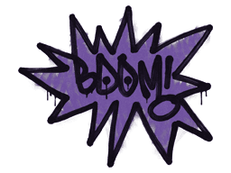 Sealed Graffiti | BOOM (Monster Purple)