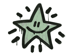 Sealed Graffiti | Shining Star (Cash Green)