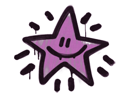 Sealed Graffiti | Shining Star (Bazooka Pink)