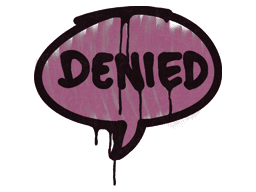 Sealed Graffiti | Denied (Princess Pink)