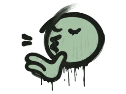 Sealed Graffiti | Chef Kiss (Cash Green)