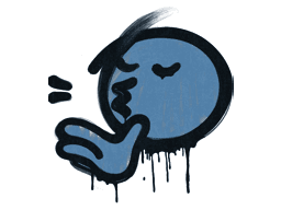 Sealed Graffiti | Chef Kiss (Monarch Blue)