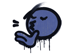 Sealed Graffiti | Chef Kiss (SWAT Blue)