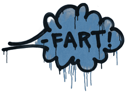 Sealed Graffiti | Fart (Monarch Blue)