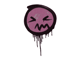 Sealed Graffiti | Grimace (Princess Pink)