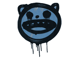 Sealed Graffiti | Happy Cat (Monarch Blue)