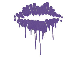 Sealed Graffiti | Kiss (Monster Purple)