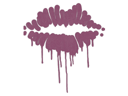 Sealed Graffiti | Kiss (Princess Pink)