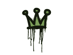 Sealed Graffiti | Little Crown (Battle Green)