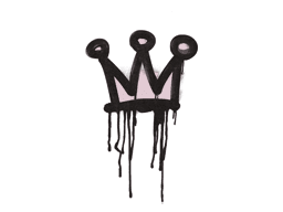 Sealed Graffiti | Little Crown (War Pig Pink)
