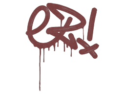 Sealed Graffiti | Little EZ (Brick Red)