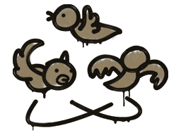 Sealed Graffiti | Dizzy (Dust Brown)