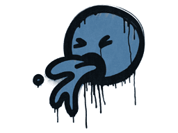 Sealed Graffiti | Puke (Monarch Blue)