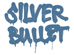 Sealed Graffiti | Silver Bullet (Monarch Blue)