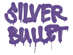 Sealed Graffiti | Silver Bullet (Monster Purple)